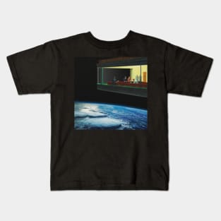Diner in space Kids T-Shirt